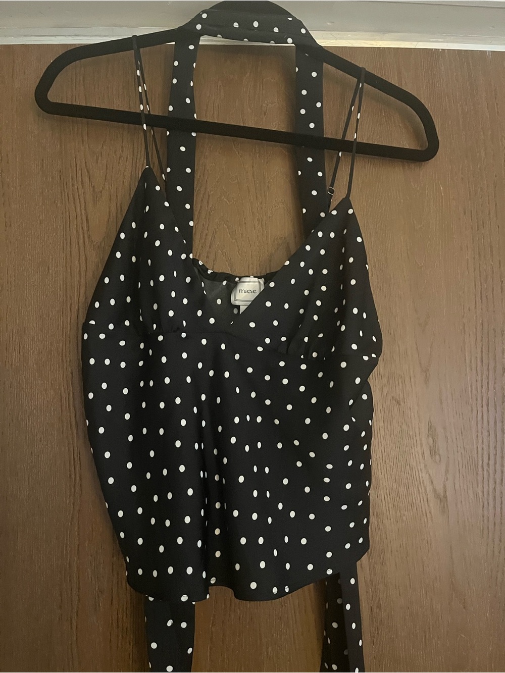 Anthropologie Maeve Clara scarf-neck cami